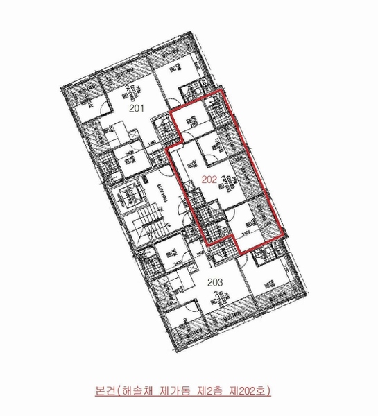 2024타경50733 경기도 부천시 원미구 수도로 196, 해솔채 가동 2층 202호 다세대(빌라)[공급15평형] 경매 이미지