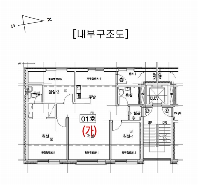2024타경51453 경기도 김포시 통진읍 흥신로254번길 40-64, 세인트빌 3동 4층 401호 다세대(빌라)[공급20평형] 경매 이미지