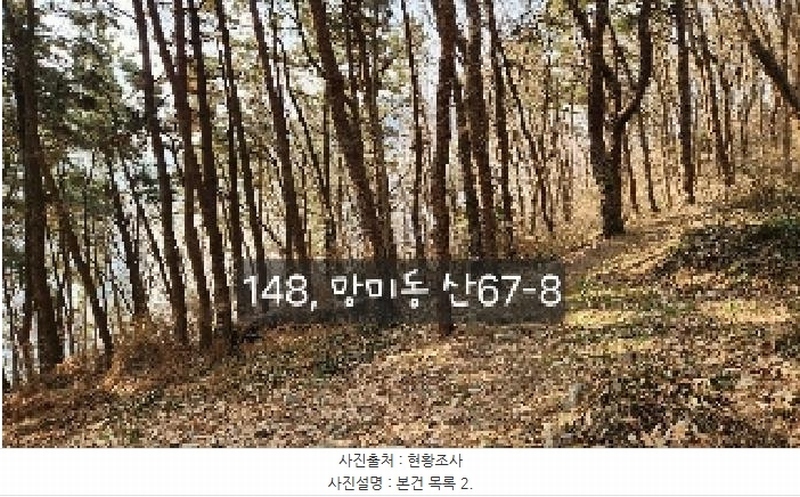 2025타경148 부산광역시 수영구 망미동 산67-5 임야 경매 이미지