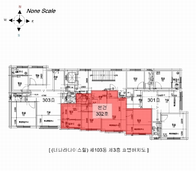 2025타경1974 경기도 김포시 유현로33번길 36-8, 더파라다이스힐 103동 3층 302호 다세대(빌라)[공급15평형] 경매 이미지