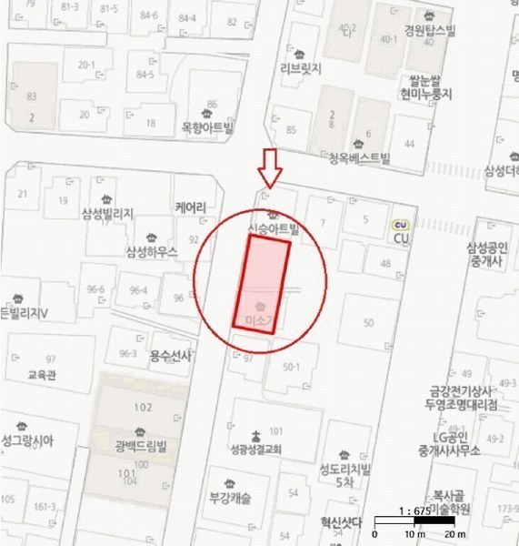 2025타경32795 경기도 부천시 소사구 경인로182번길 93, 미소가 5층 502호 다세대(빌라)[공급17평형] 경매 이미지
