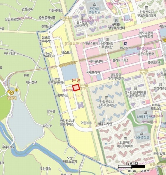 2025타경32805 경기도 김포시 김포한강10로133번길 82, 스위트엠아크라시티2차 비동 6층 618호 오피스텔[계약15평형] 경매 이미지