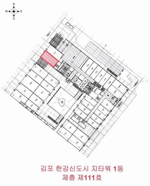 2025타경33236 경기도 김포시 태장로 755, 김포한강신도시지타워 1동 1층 111호 근린상가 경매 이미지