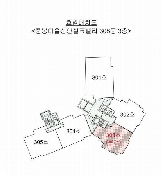 2025타경33386 경기도 김포시 중봉로 1-1경기도 김포시 중○○○○, 중봉마을신안실크밸리 308동 3층 303호중봉마을○○ 아파트[공급34평형] 경매 이미지