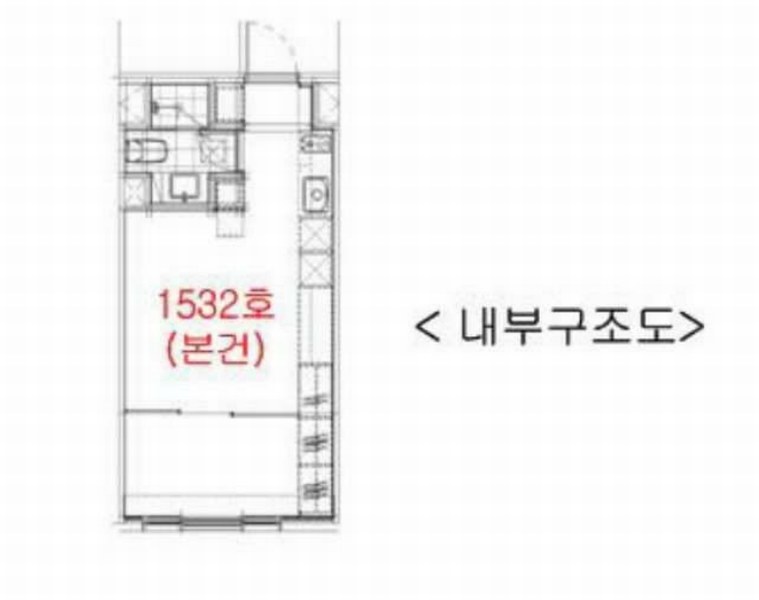 2025타경33540 경기도 부천시 원미구 길주로 284, 신중동역헤리움메트로타워 15층 1532호 오피스텔[계약19평형] 경매 이미지