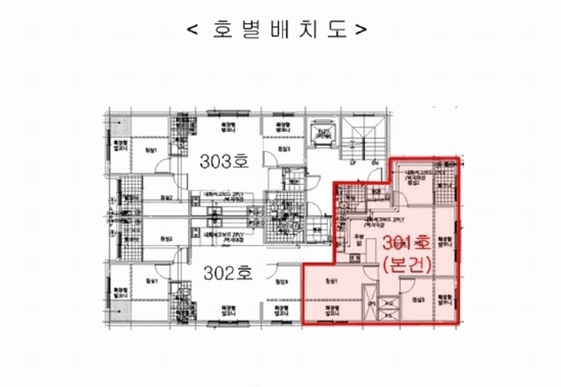2025타경34609 경기도 김포시 흥신로254번길 40-54, 휴먼빌리지 103동 3층 301호 다세대(빌라)[공급17평형] 경매 이미지