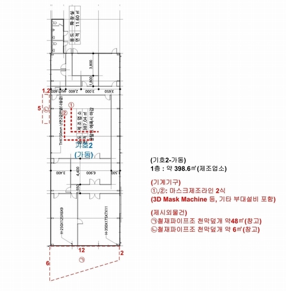 2025타경2335 경기도 김포시 통진읍 옹정리 322-27 공장 경매 이미지