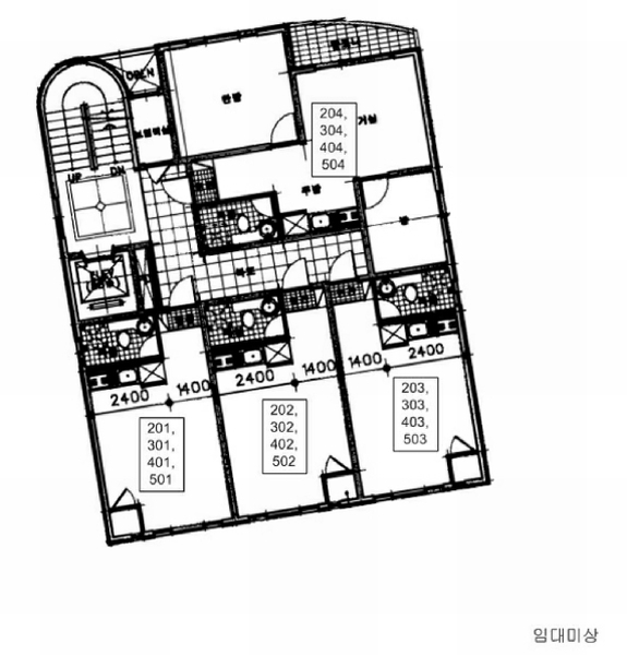 2025타경33500 경기도 부천시 원미구 신흥로46번길 50, 한일스위트빌 5층 502호 다세대(빌라)[공급9평형] 경매 이미지