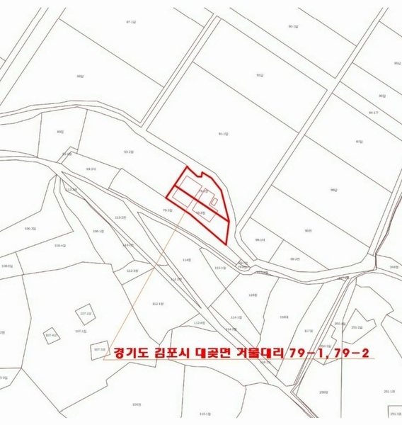 2025타경34004 경기도 김포시 대곶면 거물대리 79-1 공장 경매 이미지
