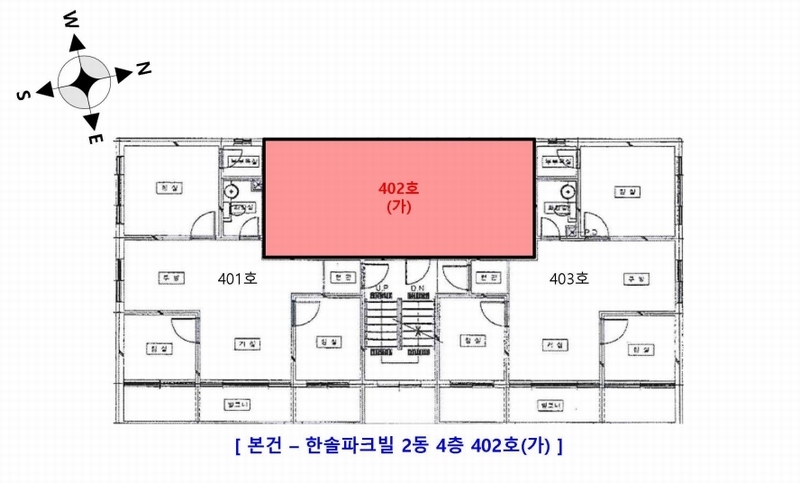 2025타경34518 경기도 부천시 소사구 호현로427번길 7, 한솔파크빌 2동 4층 402호 다세대(빌라)[공급11평형] 경매 이미지