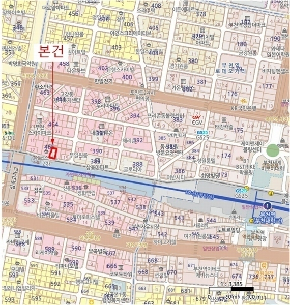 2024타경54568 경기도 부천시 원미구 신흥로16번길 15, 테라스시티 10층 1004호 아파트[공급6평형] 경매 이미지