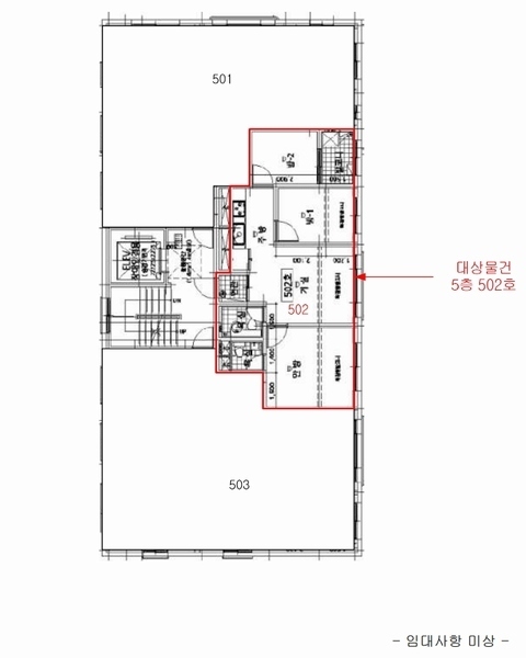 2024타경55349 경기도 부천시 오정구 신흥로401번길 27, 더-편한 5층 502호 다세대(빌라)[공급14평형] 경매 이미지
