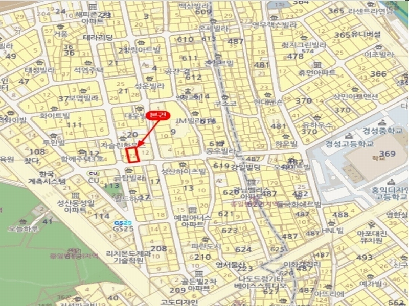 2024타경61710 서울특별시 마포구 월드컵북로16길 25, 라비앙로즈 5층 502호 다세대(빌라)[공급11평형] 경매 이미지