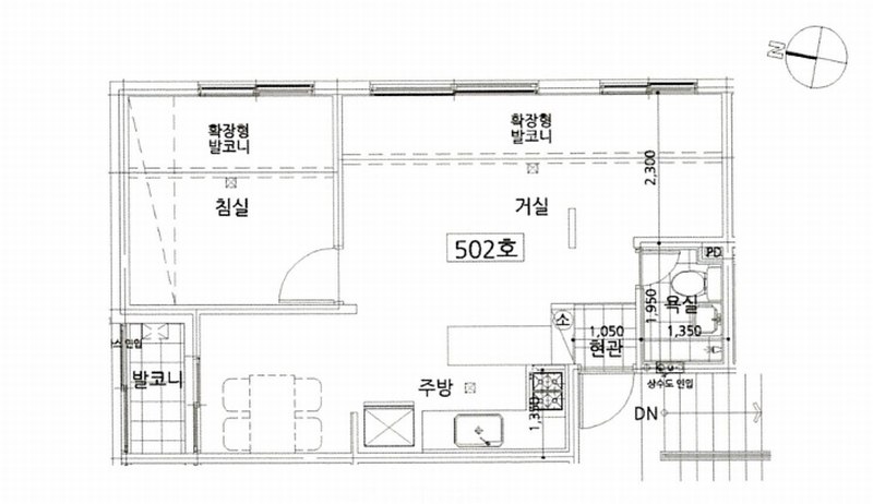 2025타경32541 경기도 부천시 오정구 부천로460번길 63, 세종리젠시 5층 502호 다세대(빌라)[공급12평형] 경매 이미지