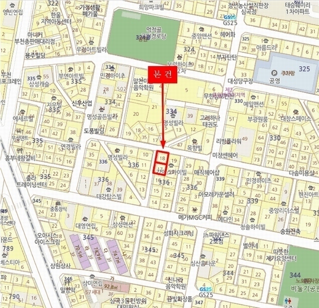 2025타경33187 경기도 부천시 원미구 심중로68번길 27-10, 지호빌 2층 201호 다세대(빌라)[공급12평형] 경매 이미지