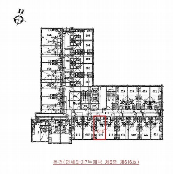 2025타경33208 경기도 김포시 김포한강10로133번길 74, 연세와이7두애틱 6층 616호 오피스텔[계약15평형] 경매 이미지