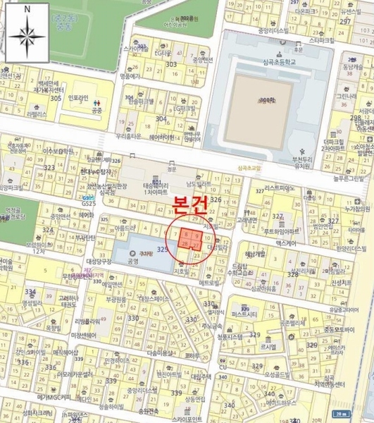 2025타경33518 경기도 부천시 원미구 신흥로73번길 37, 제니스빌17차 2층 201호 다세대(빌라)[공급15평형] 경매 이미지