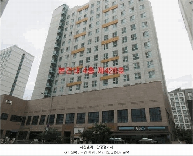 2025타경33740 경기도 김포시 김포한강10로 190, 중일라크리움 4층 428호 오피스텔 경매 이미지