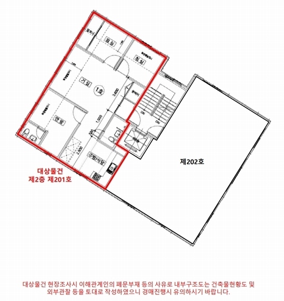 2025타경34063 경기도 김포시 사우중로11번길 19, 쥬뜨브캐슬 비동 2층 201호 다세대(빌라)[공급21평형] 경매 이미지