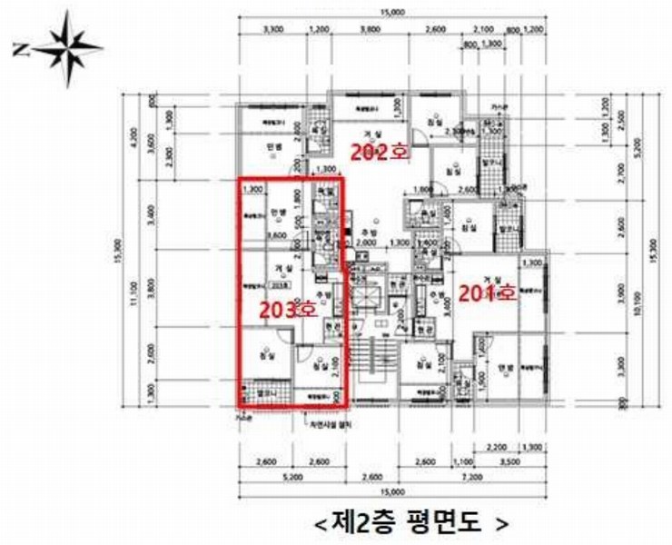 2025타경34065 경기도 부천시 오정구 삼작로 220, 하이트캐슬 나동 2층 203호 다세대(빌라)[공급14평형] 경매 이미지