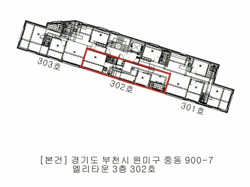 2025타경34302 경기도 부천시 원미구 심중로 29-10, 엘리타운 3층 302호 다세대(빌라) 경매 이미지