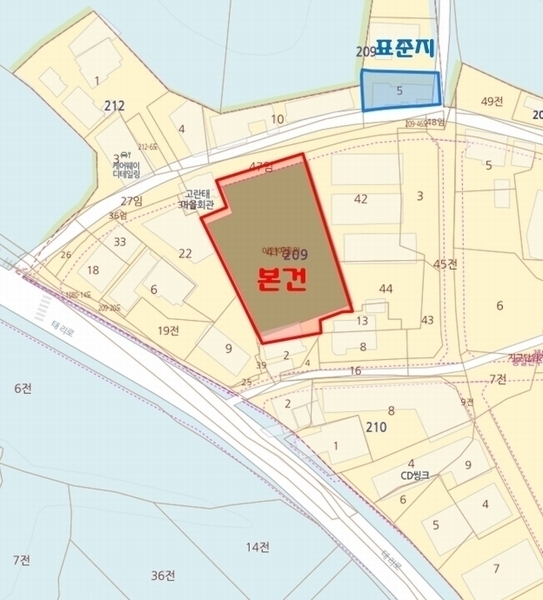 2024타경54056 경기도 김포시 고촌읍 태리 209-41 임야 경매 이미지