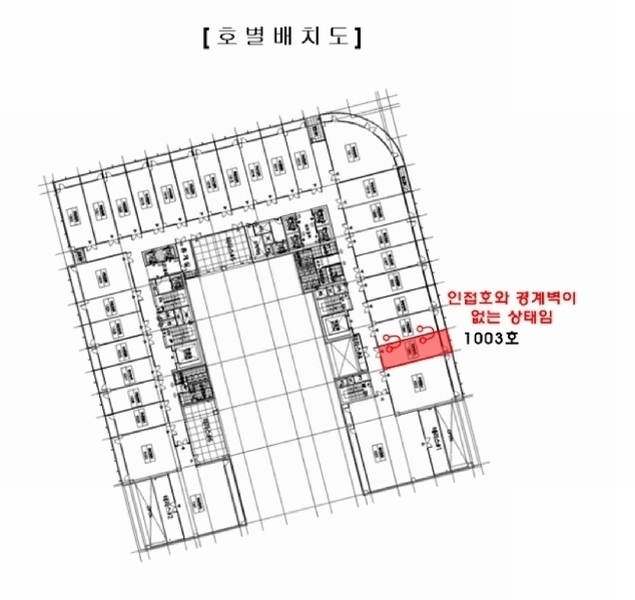 2025타경2519 경기도 김포시 김포한강10로133번길 165, 샹보르영무파라드김포한강 1동 10층 1003호 아파트형공장 경매 이미지