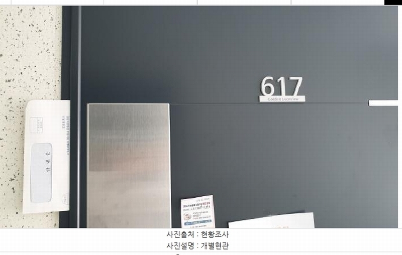 2025타경2595 경기도 김포시 김포한강10로133번길 80, 골든루체뷰1차 6층 617호 오피스텔 경매 이미지