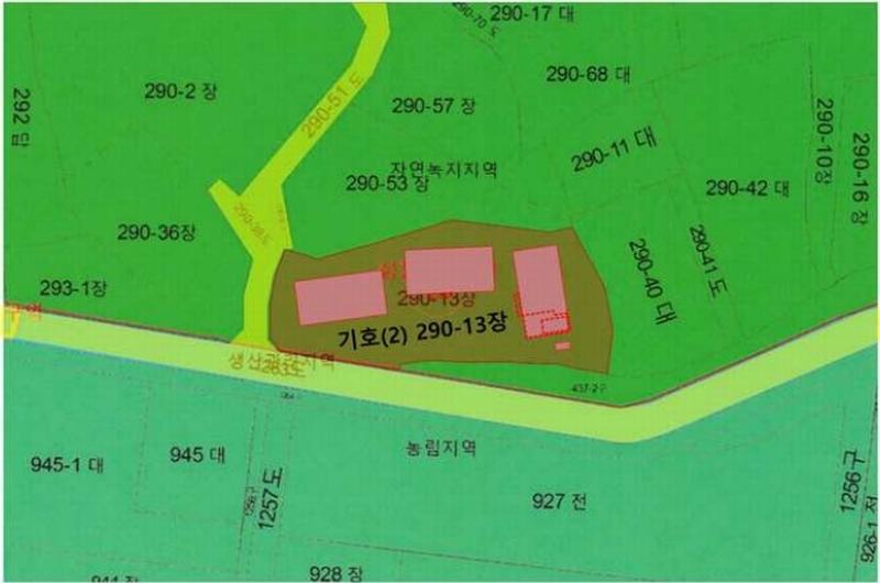 2025타경3390 경기도 김포시 양촌읍 학운리 290-13 공장 경매 이미지