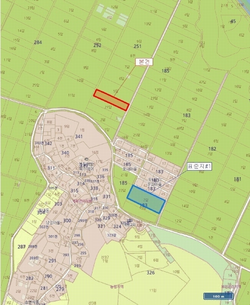 2025타경3789 경기도 김포시 월곶면 포내리 251-4 농지 경매 이미지