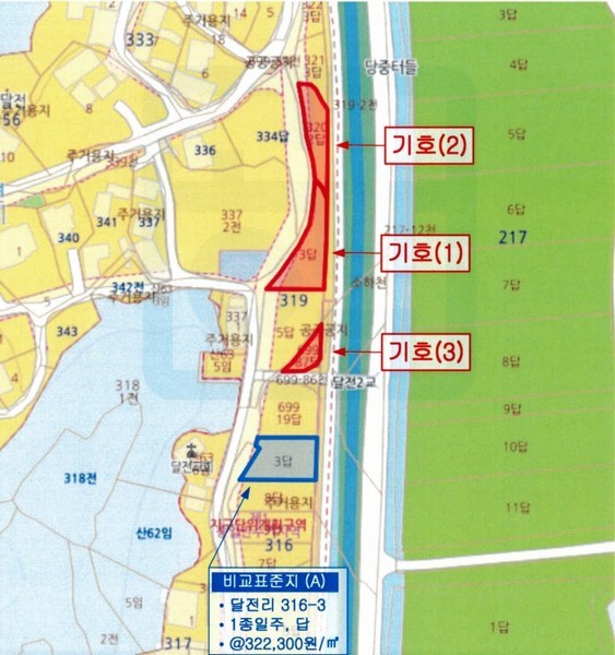 2025타경3888 세종특별자치시 금남면 달전리 699-87 농지 경매 이미지