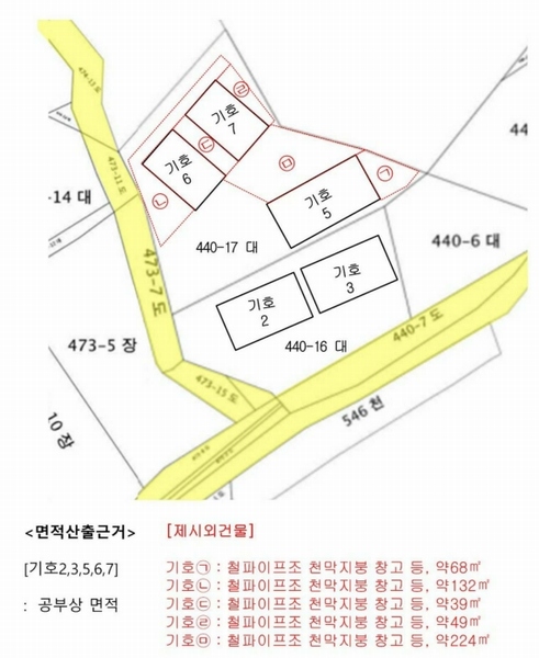 2025타경30446 경기도 김포시 대곶면 대명리 473-16 근린시설 경매 이미지