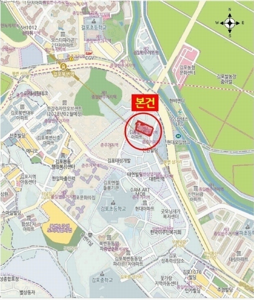 2025타경32506 경기도 김포시 중구로 93, 현대아파트 101동 4층 410호 아파트[공급23평형] 경매 이미지