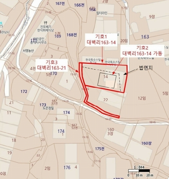 2025타경33594 경기도 김포시 대곶면 대벽리 163-14 공장 경매 이미지