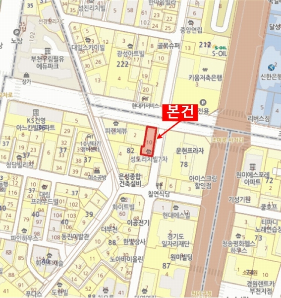 2025타경34030 경기도 부천시 원미구 조마루로372번길 6, 성도리치빌7차 2층 205호 다세대(빌라) 경매 이미지