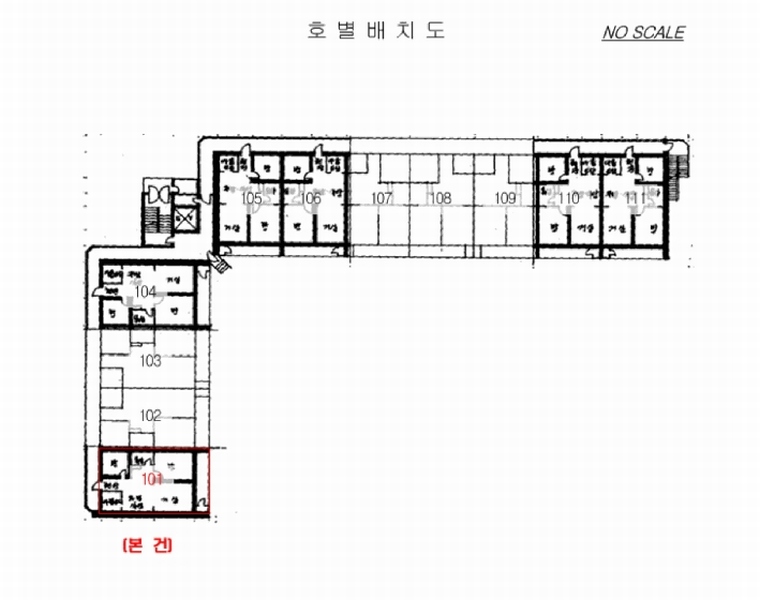 2025타경34453 경기도 부천시 소사구 소사로170번길 81, 부천한신아파트 104동 1층 101호 아파트[공급27평형] 경매 이미지