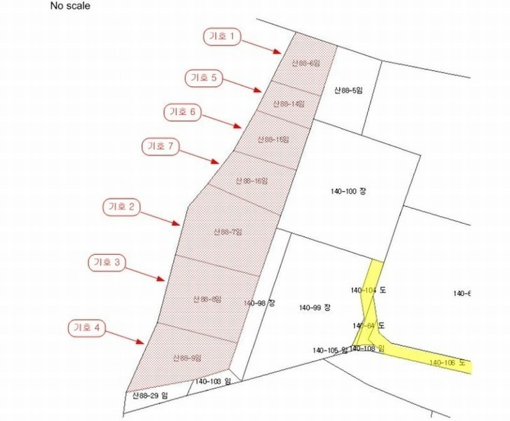 2024타경4860 경기도 김포시 월곶면 갈산리 산88-6 임야 경매 이미지