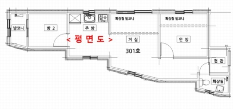2024타경5733 경기도 부천시 원미구 약대로 40, 늘푸른빌 3층 301호 다세대(빌라)[공급15평형] 경매 이미지
