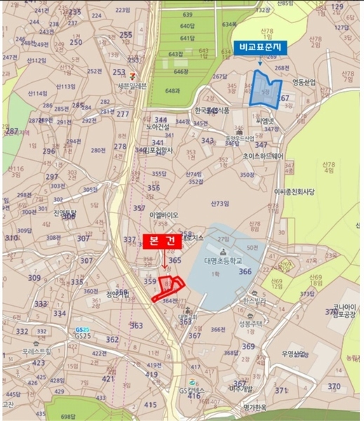 2024타경41654 경기도 김포시 대곶면 대명리 365 근린시설 경매 이미지