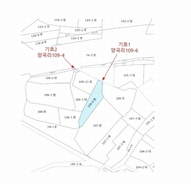 2024타경48594 경기도 김포시 양촌읍 양곡리 109-6 농지 경매 이미지