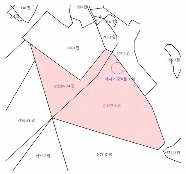 2025타경384 경상남도 거제시 남부면 저구리 산71-6 임야 경매 이미지
