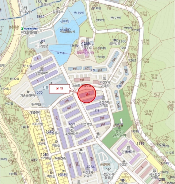 2025타경568 경상남도 거제시 옥포로 298, 덕산2차아파트 1동 5층 504호 아파트[공급16평형] 경매 이미지