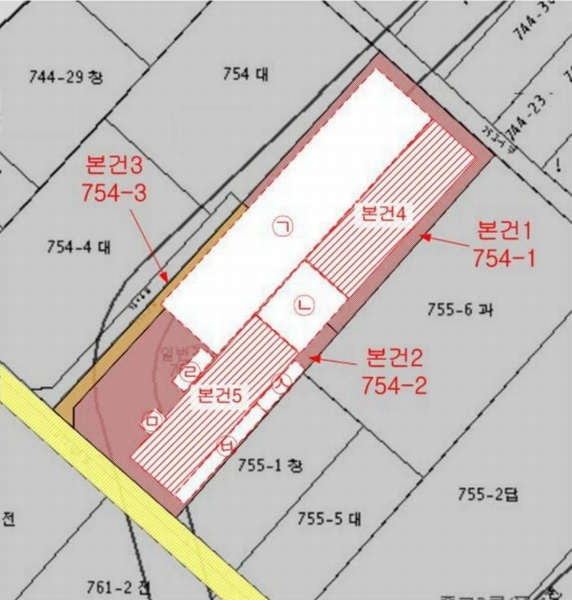 2025타경1356 경기도 김포시 양촌읍 학운리 754-1 공장 경매 이미지