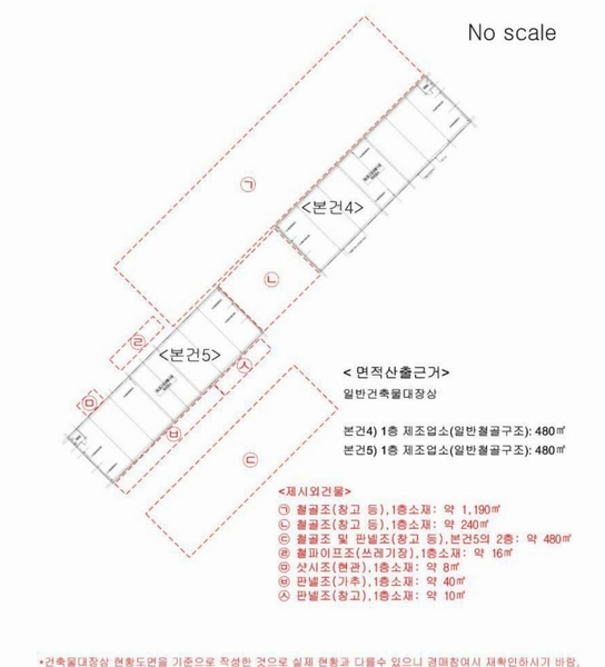 2025타경1356 경기도 김포시 양촌읍 학운리 754-1 공장 경매 이미지