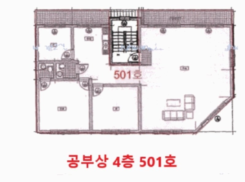 2025타경31333 경기도 부천시 오정구 삼작로74번길 72, 성경빌라 4층 501호 다세대(빌라)[공급44평형] 경매 이미지