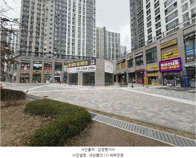 2025타경50996 충청북도 청주시 흥덕구 오송읍 오송생명7로 151, 오송역파라곤센트럴시티 227동 지하1층 에이-비512호 근린상가 경매 이미지