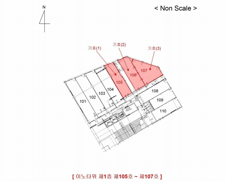2025타경30026 경기도 김포시 양촌읍 황금로257번길 2, 이노타워 1층 106호외1개호 근린상가 경매 이미지