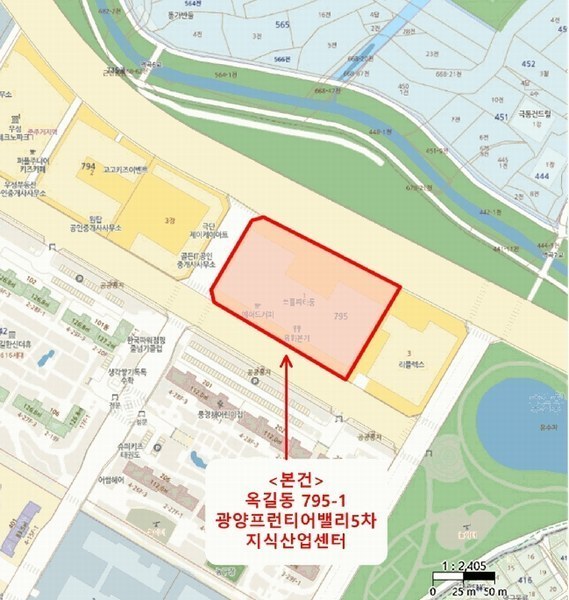 2025타경32956 경기도 부천시 소사구 양지로 237, 광양프런티어밸리5차지식산업센터 1층 118호 근린상가 경매 이미지