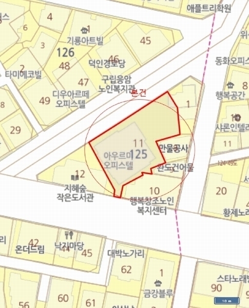 2025타경51028 서울특별시 은평구 응암로21가길 4, 아우르미 5층 503호 오피스텔[계약16평형] 경매 이미지