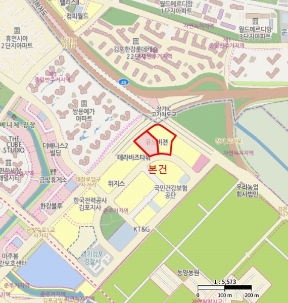 2025타경33764 경기도 김포시 태장로 741, 경동미르웰시티 1층 151호 근린상가 경매 이미지